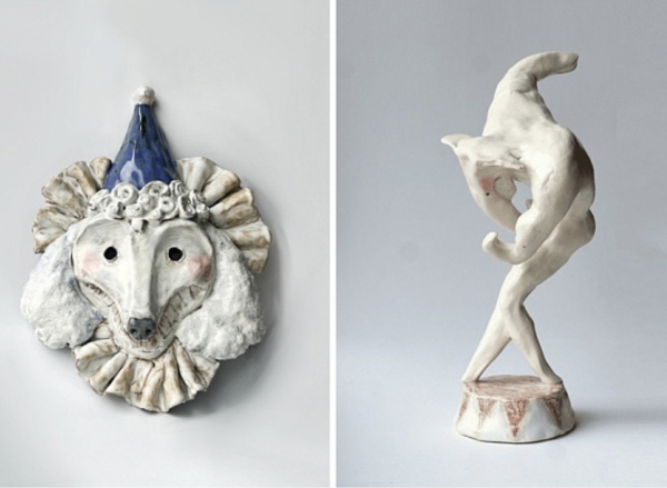 Цирк и зритель: выставка керамики студентов и преподавателей Британки