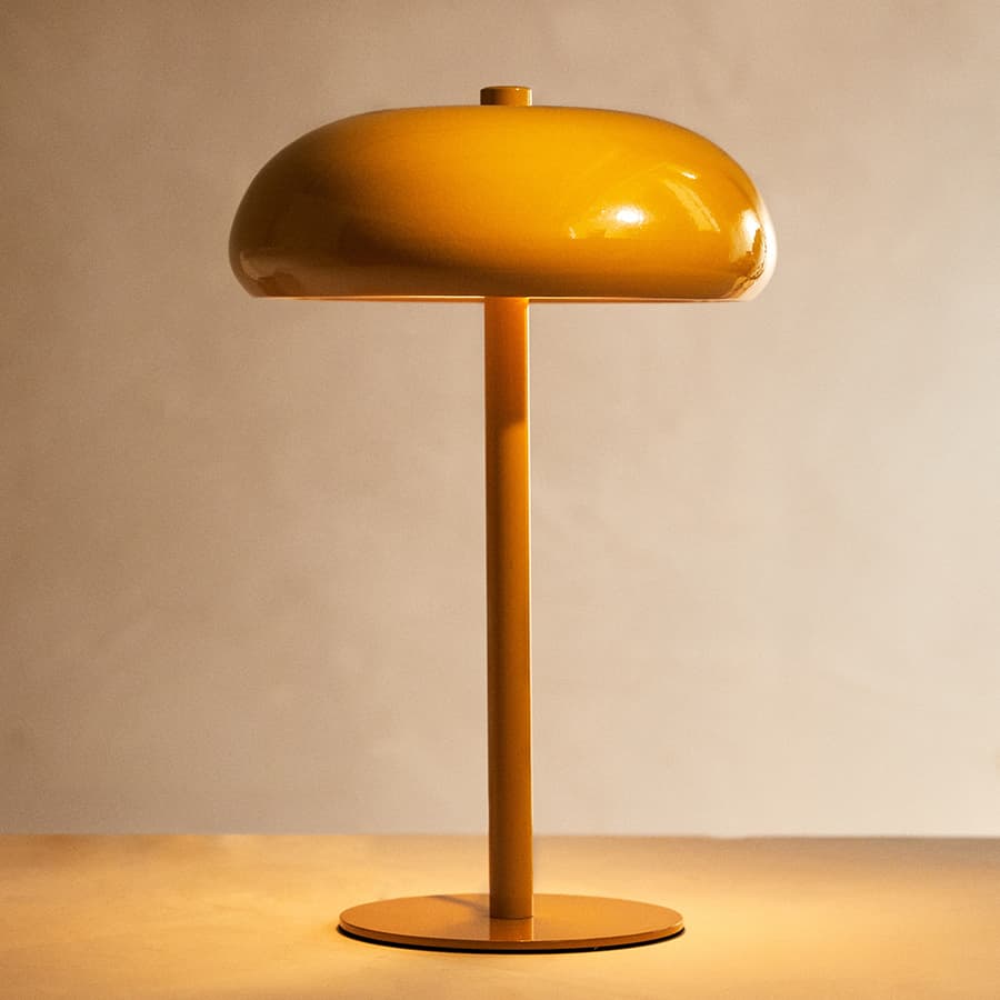 Однотонная лампа