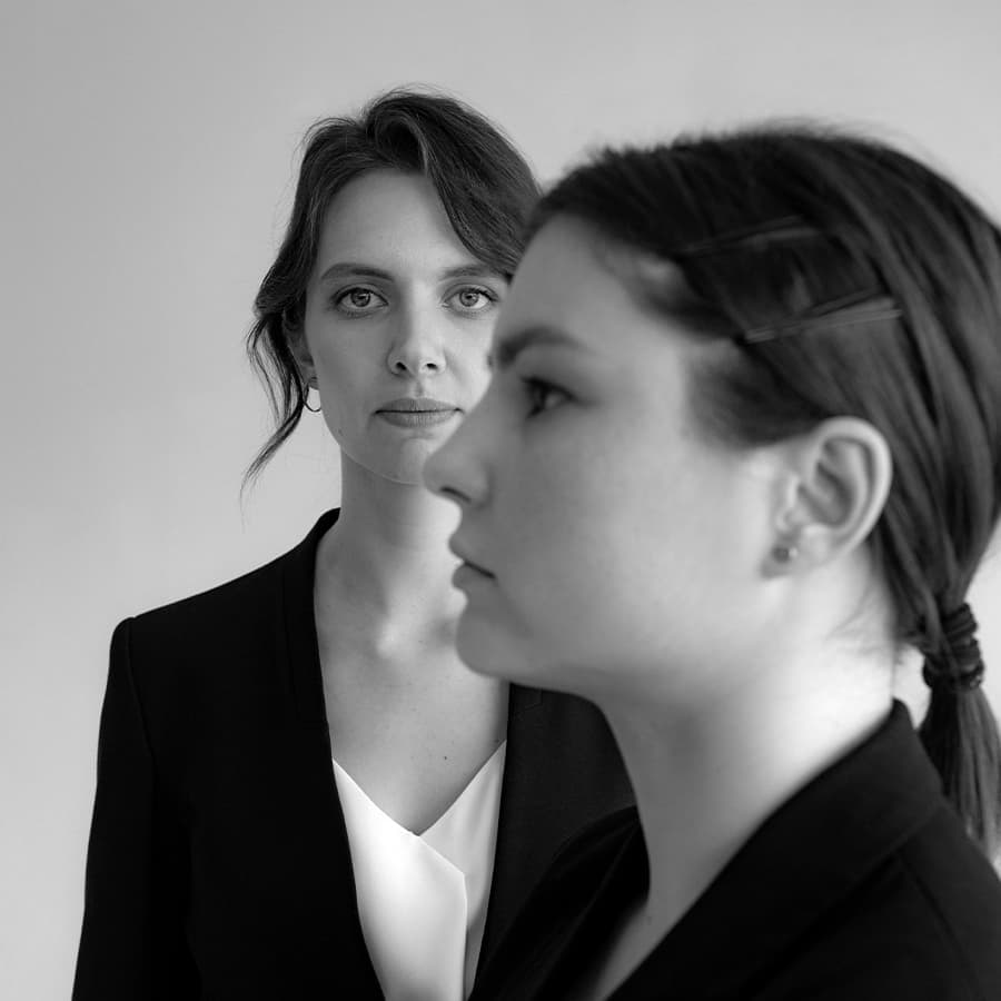 Кристина Кирсенко и Ксения Карабанова, основательницы студии А77