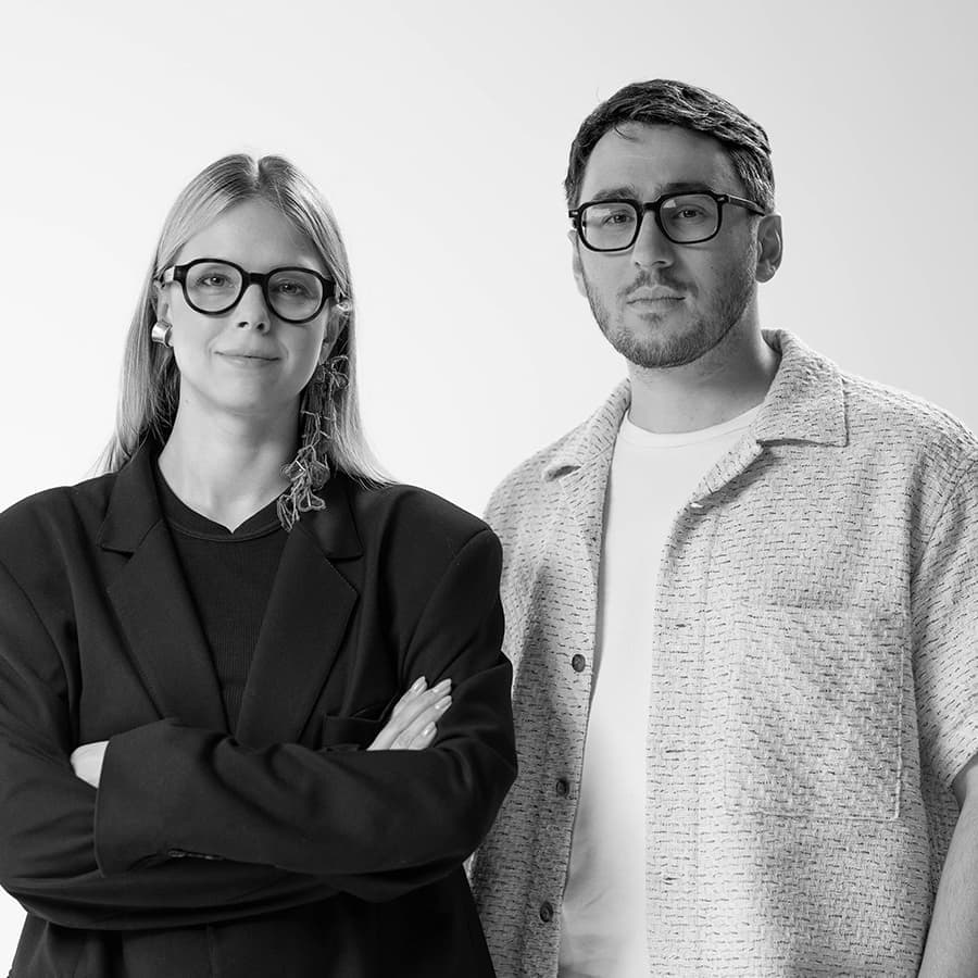 Ксения Караваева и Мурат Гуткелов, основатели бюро .dpt