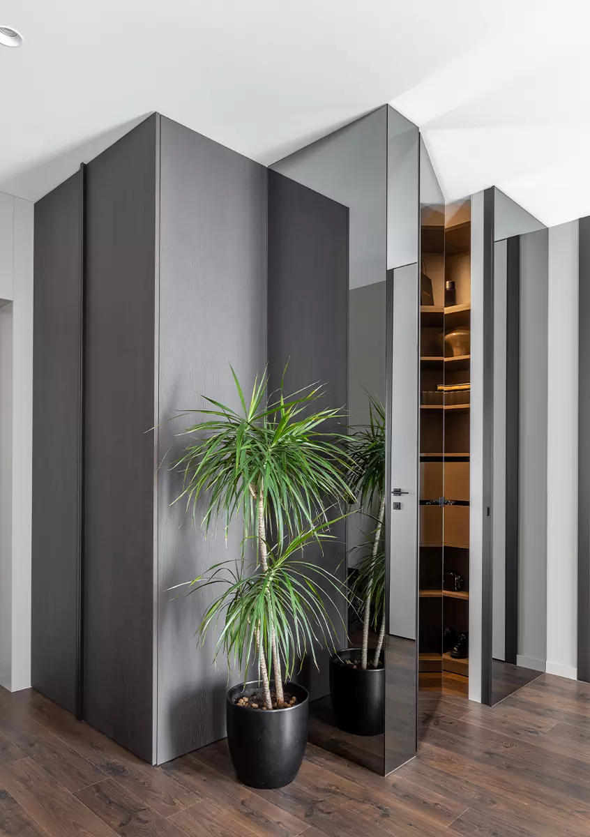 Изумрудные акценты в интерьере квартиры для молодого бизнесмена — проект Ксении Мицкевич