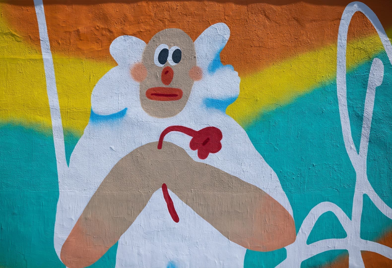 Международный фестиваль уличного искусства STENOGRAFFIA: Без названия. Полина Головачева (Москва, Россия). Фото: Дмитрий Чабанов