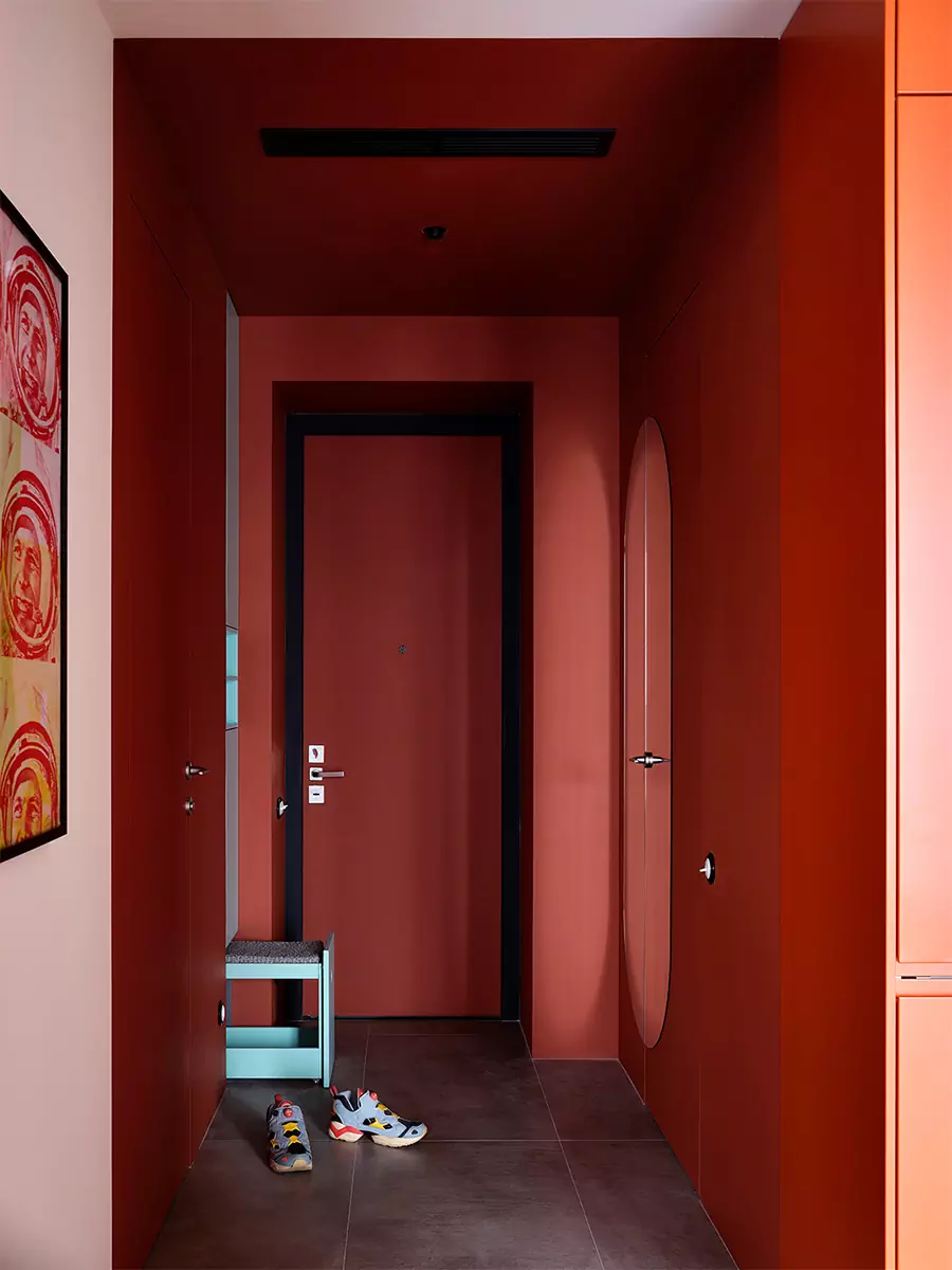 Праздничный интерьер столичной квартиры под сдачу в аренду — проект Владимира Афанасьева