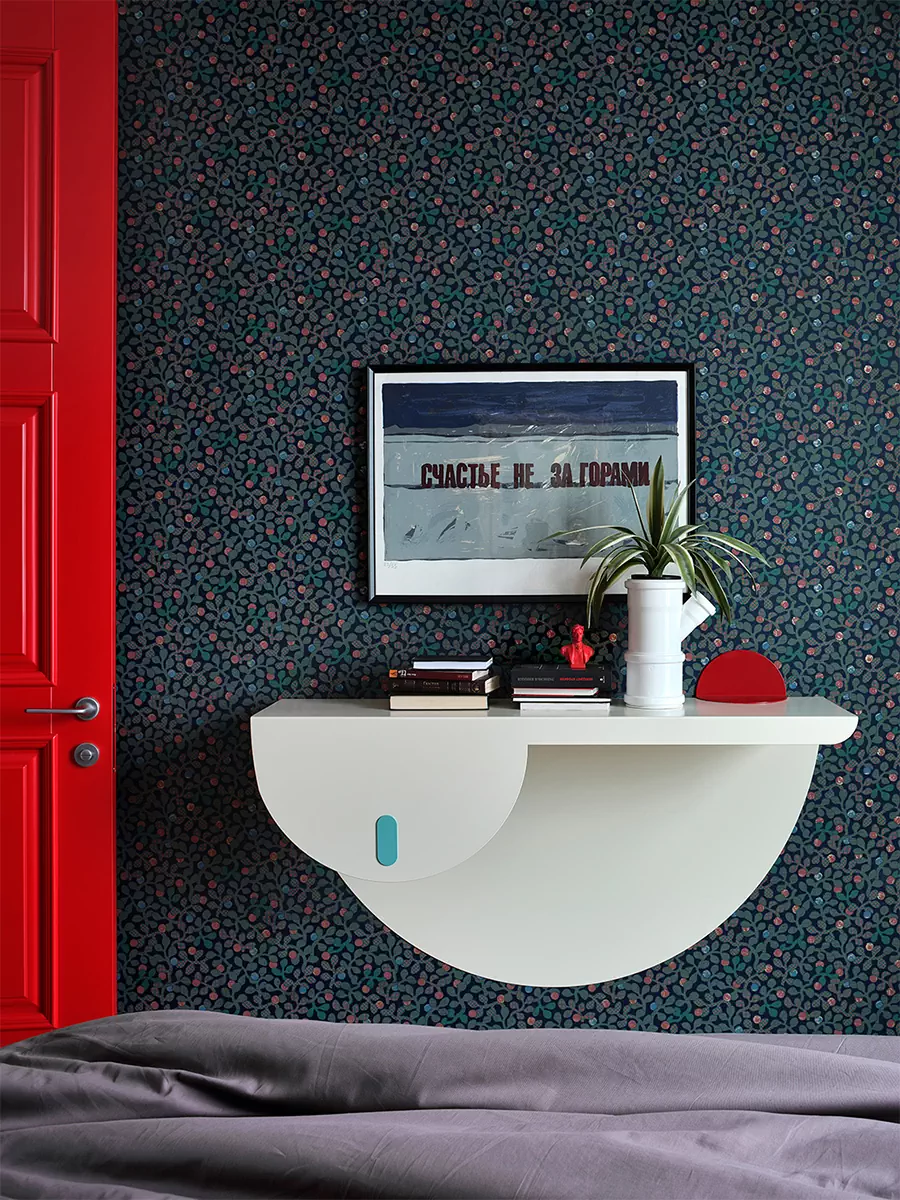 Праздничный интерьер столичной квартиры под сдачу в аренду — проект Владимира Афанасьева