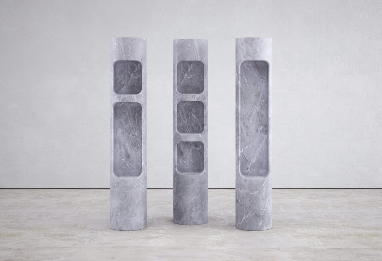 Стеллажи Totem. Фото: Joris Poggioli