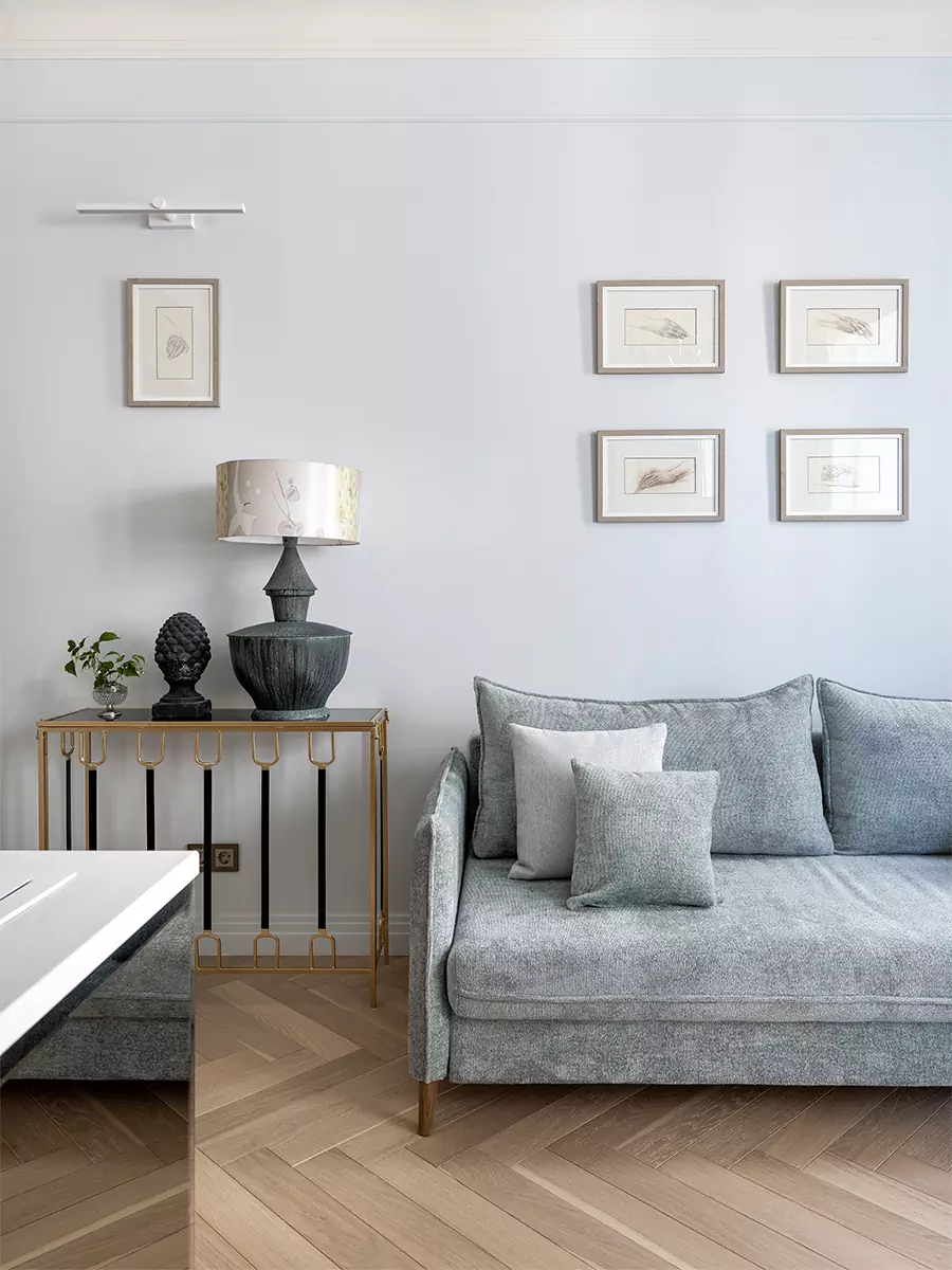 Расслабленный интерьер квартиры в историческом районе Петербурга — проект Натальи Васильевой