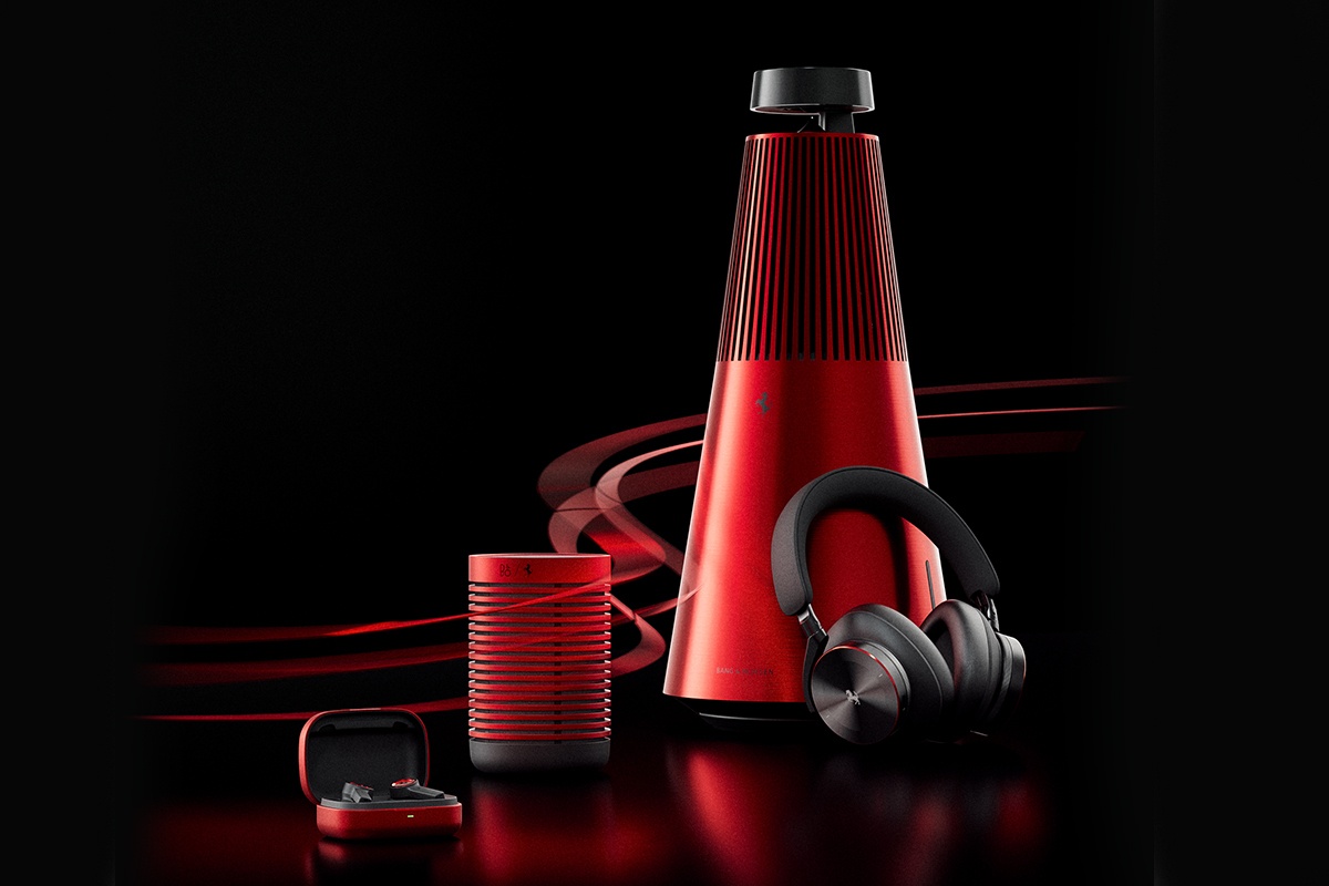 Новинки Bang & Olufsen x Ferrari в оттенке Rosso Corsa