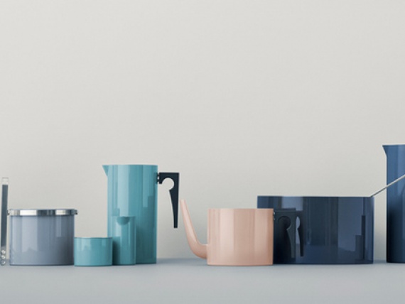 Фабрика Stelton воссоздала серию посуды Cylinda Арне Якобсена