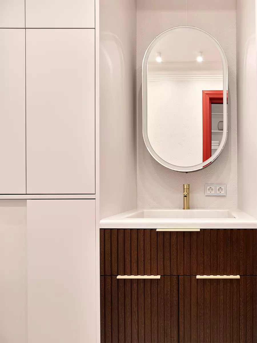 Небанальный интерьер квартиры для семьи с кубанскими корнями — проект Валерии Ламцовой