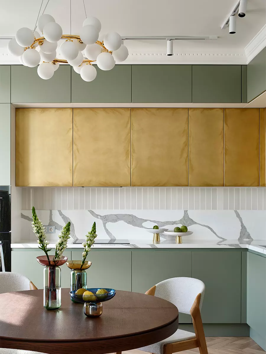 Небанальный интерьер квартиры для семьи с кубанскими корнями — проект Валерии Ламцовой