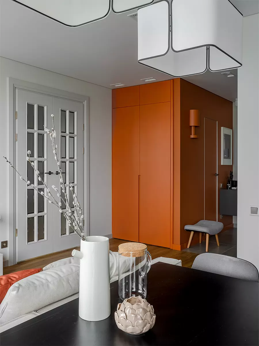 Светлый и функциональный интерьер квартиры под сдачу в аренду — проект Ксении Крыловой