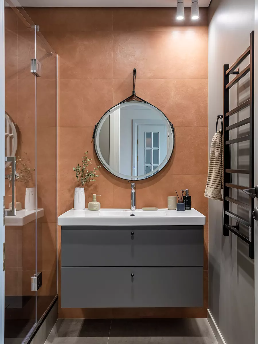 Светлый и функциональный интерьер квартиры под сдачу в аренду — проект Ксении Крыловой