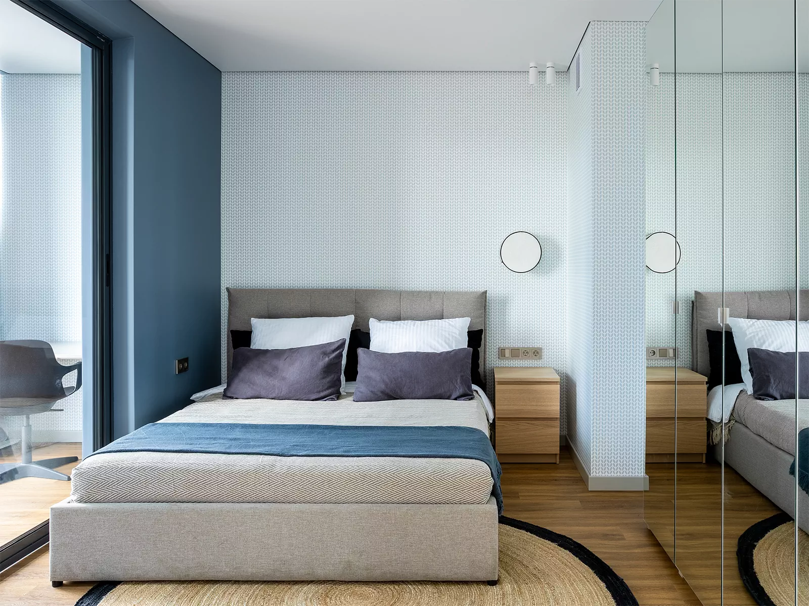 Светлый и функциональный интерьер квартиры под сдачу в аренду — проект Ксении Крыловой