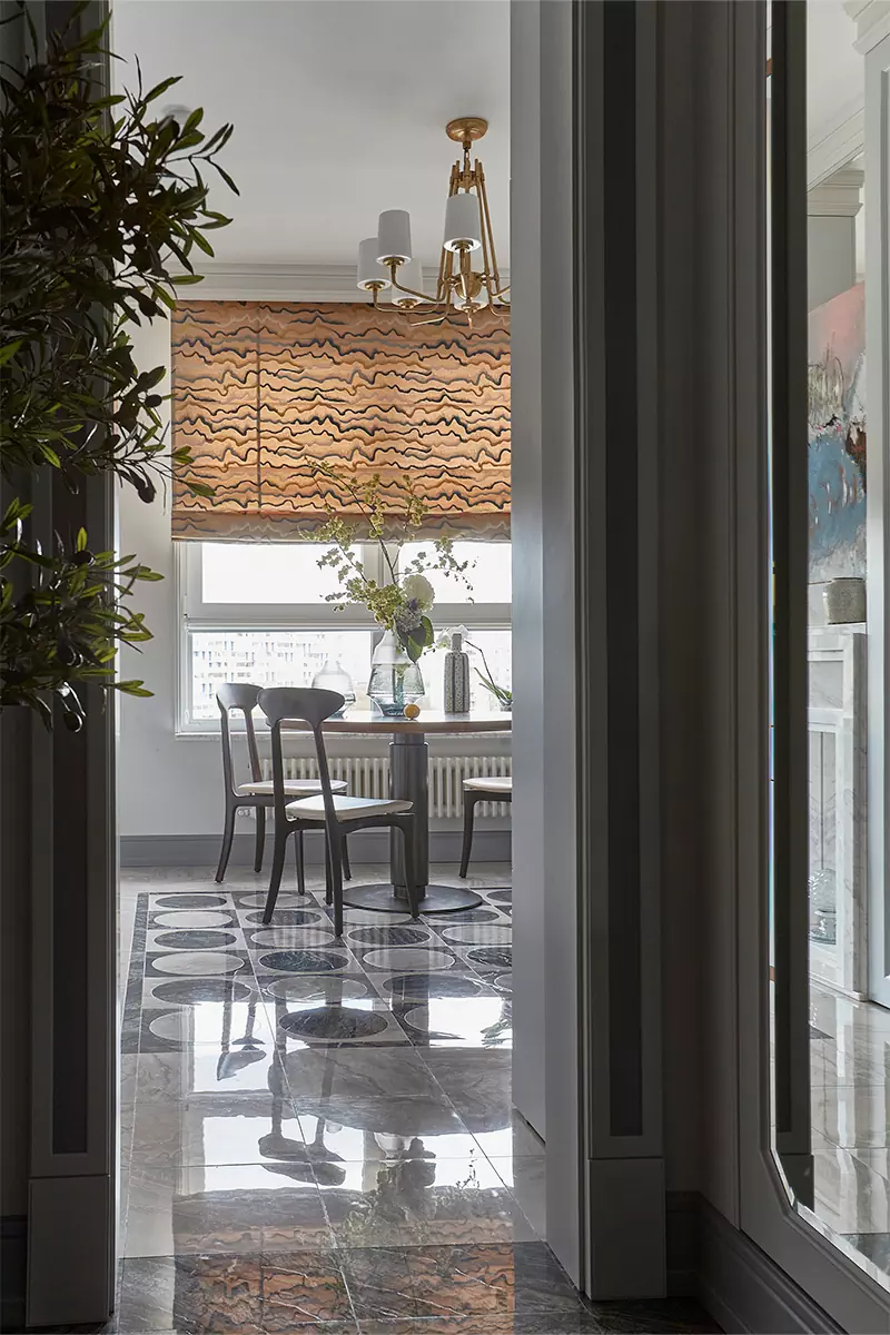 Нежный интерьер квартиры с цветочными мотивами и сотнями орхидей — проект Светланы Юрковой и студии Unik Design Team