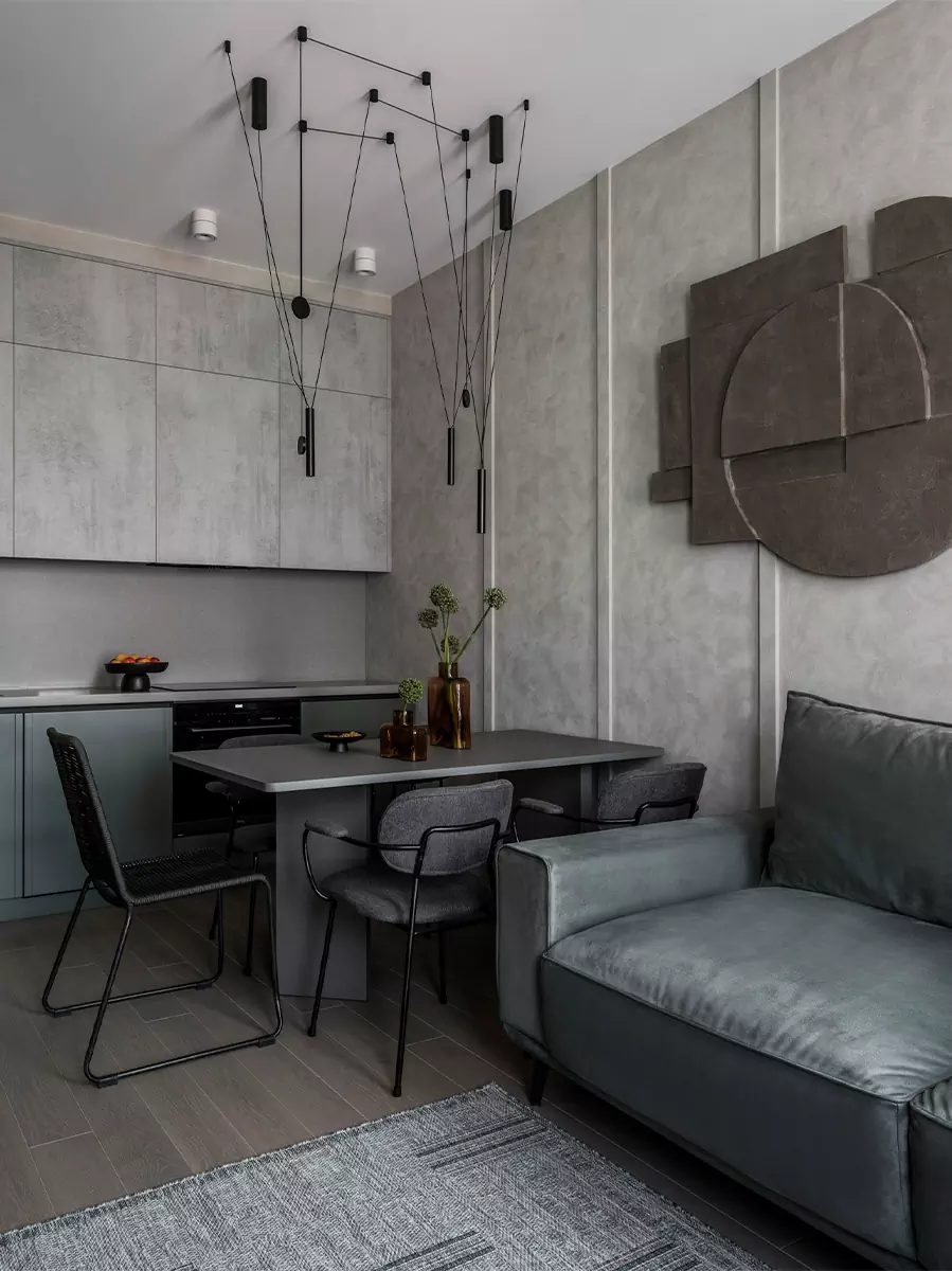 Функциональный интерьер маленькой московской квартиры — проект Дарьи Сатиной
