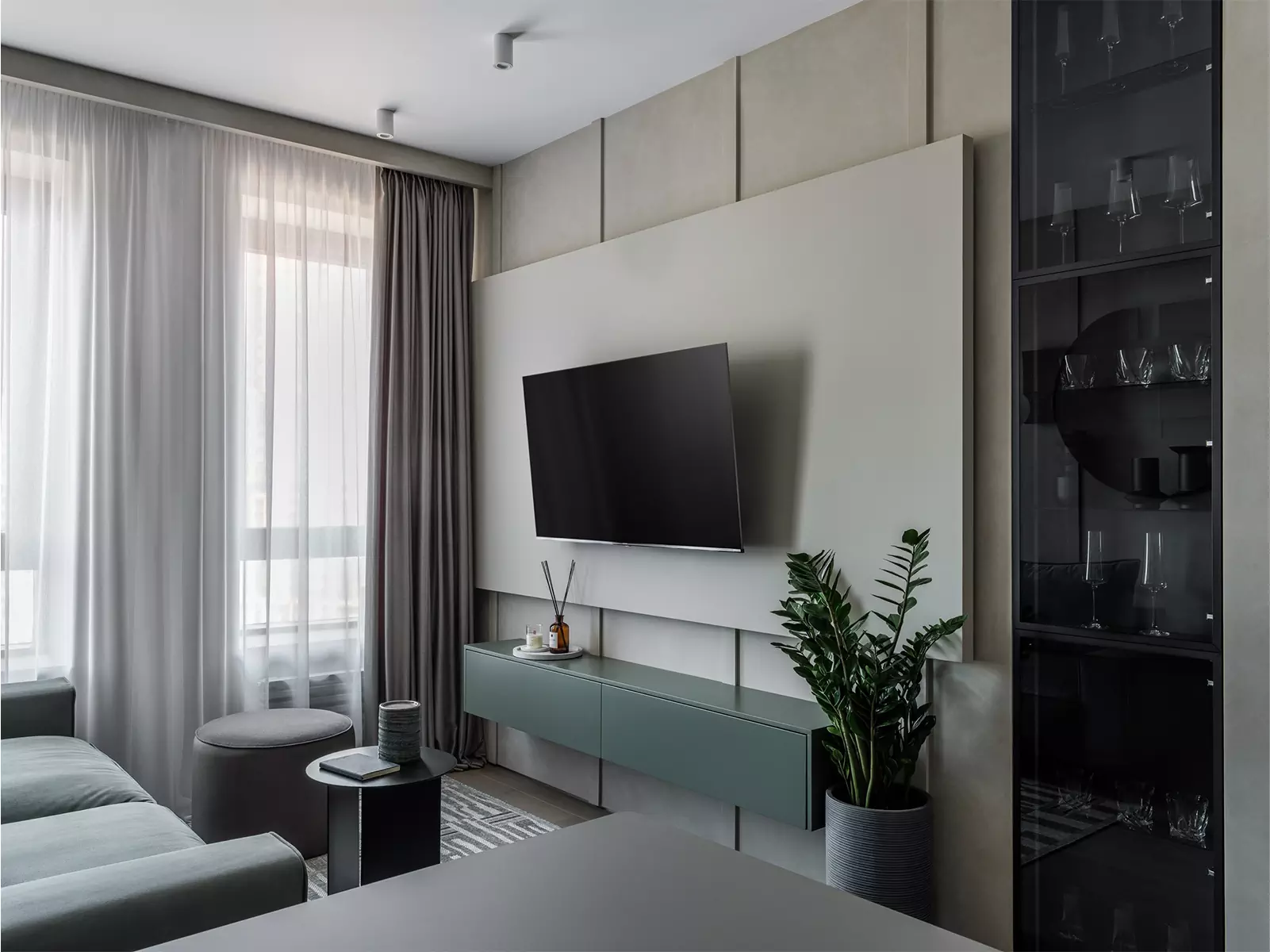 Функциональный интерьер маленькой московской квартиры — проект Дарьи Сатиной