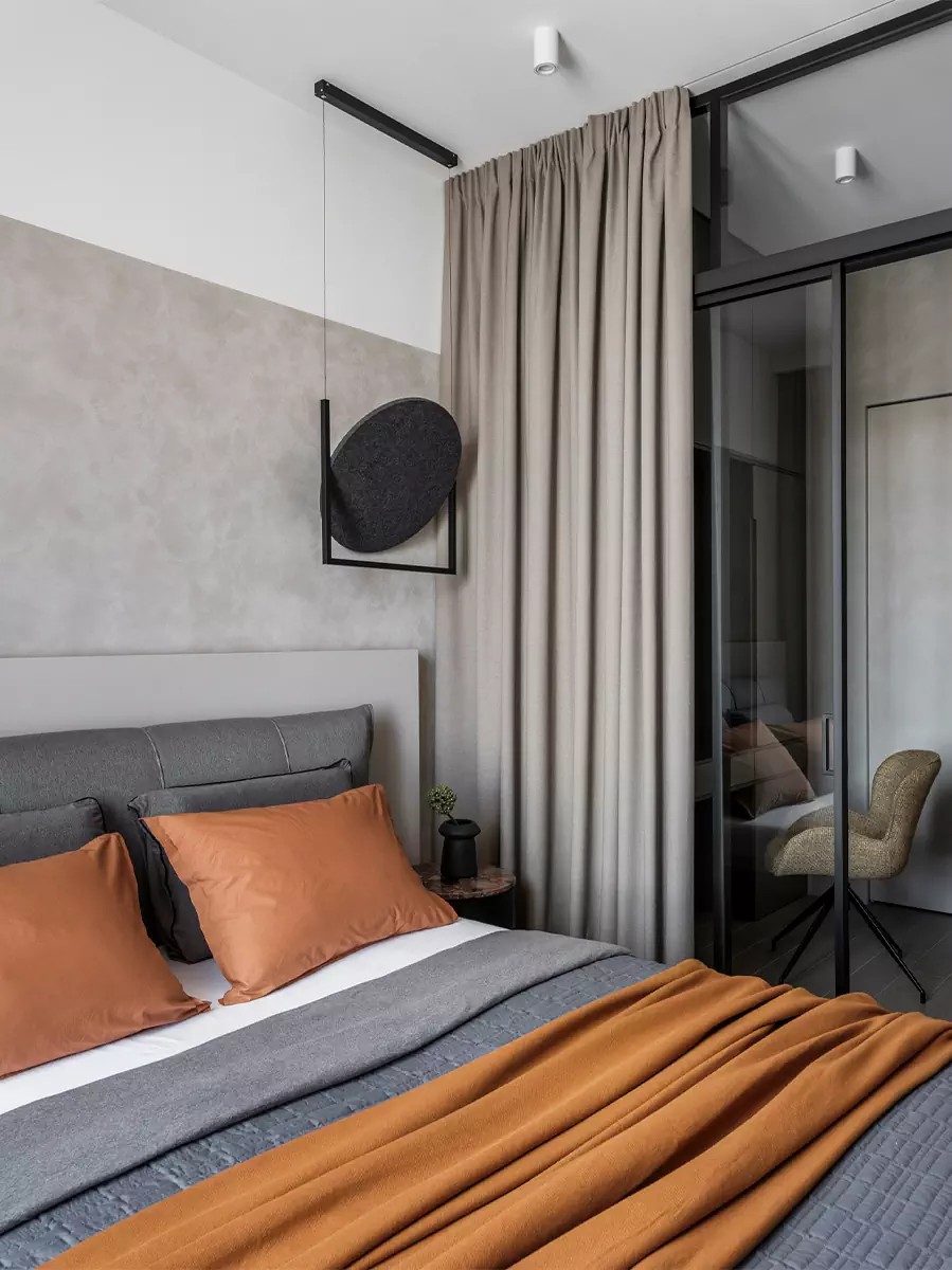 Функциональный интерьер маленькой московской квартиры — проект Дарьи Сатиной