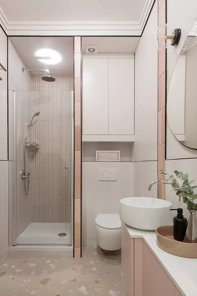 Бархатистые полутона в интерьере квартиры для мамы с дочкой — проект Екатерины Владимировой