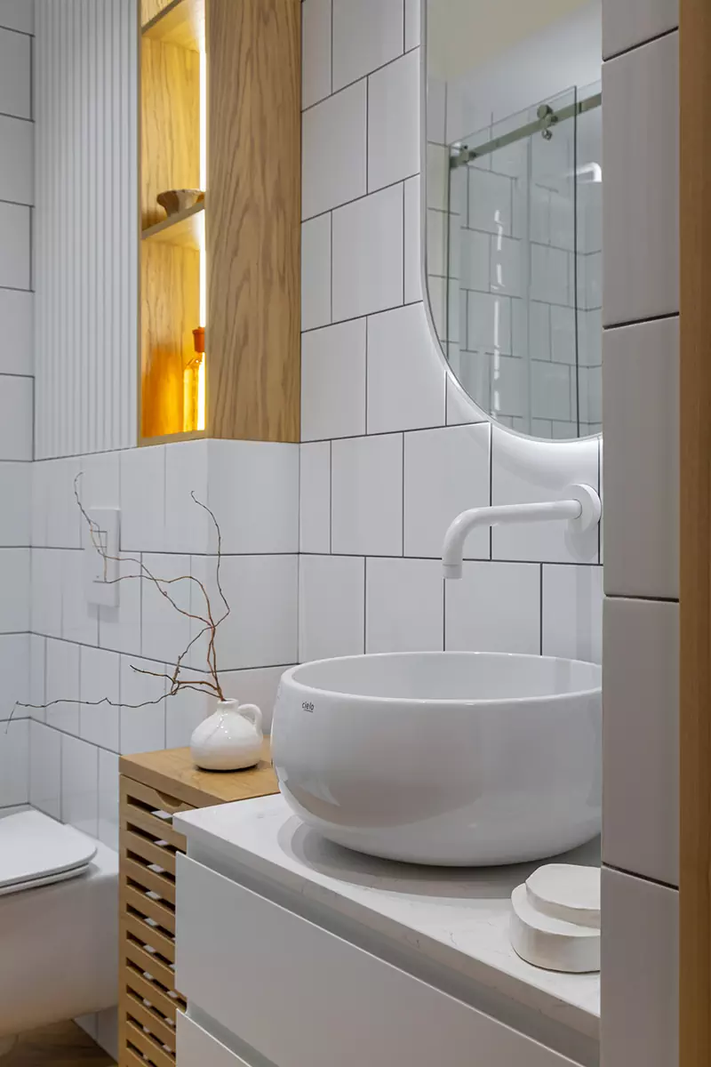 Палитра Балтийского моря в уютном зеленоградском апарт-отеле — проект Александра Лузгина