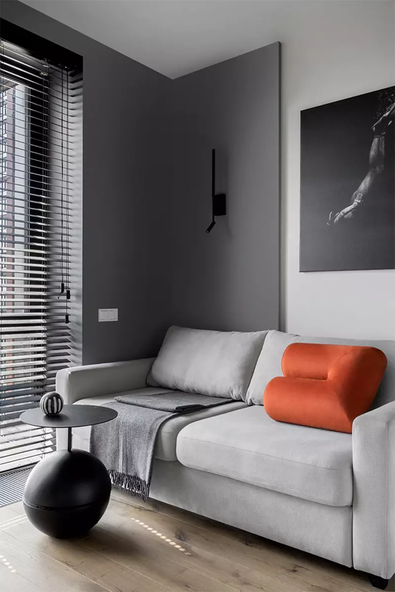 Лаконичный интерьер квартиры площадью 23 квадратных метра — проект Дарьи Максимовой