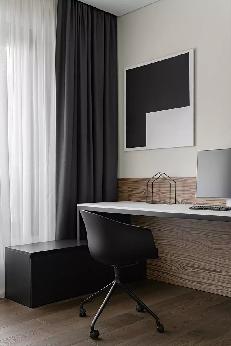 Бордовые акценты в интерьере екатеринбургской квартиры для молодой пары — проект RTUT Design