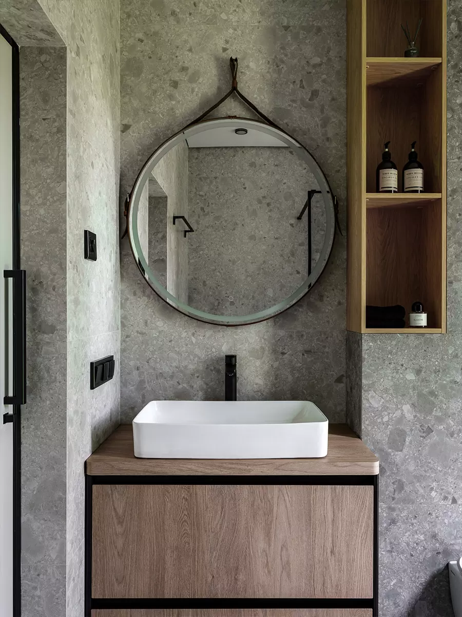 Универсальный и сдержанный интерьер одноэтажного дома в Подмосковье — проект Давида Мерденова