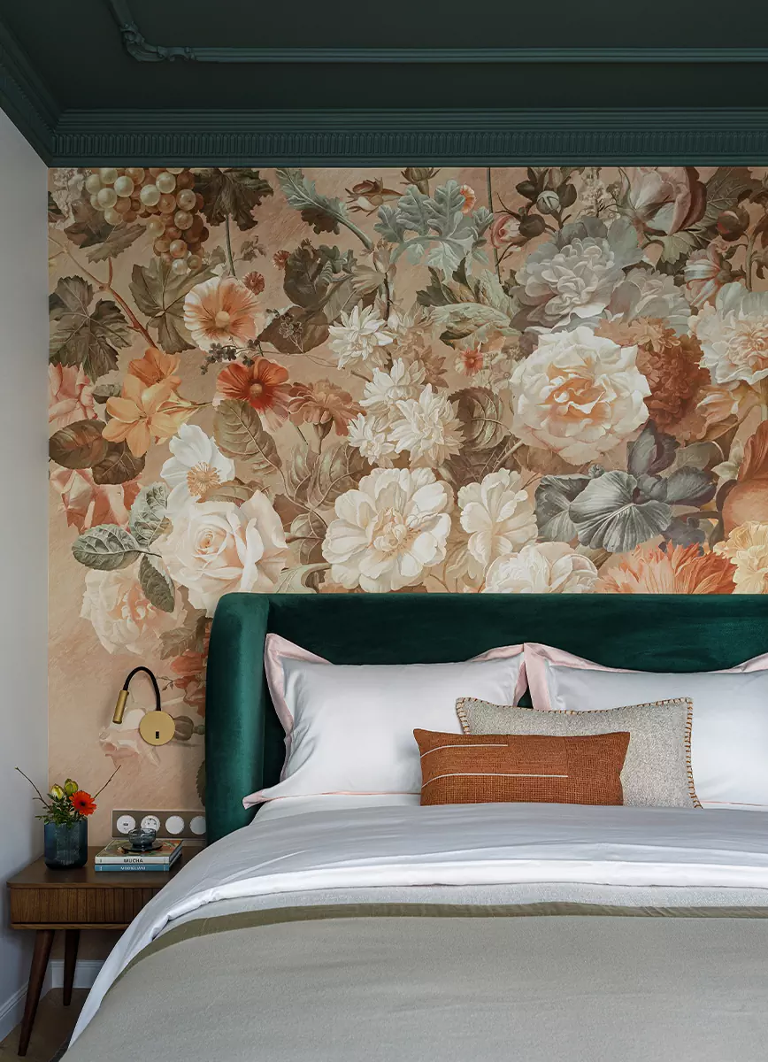 Яркие краски в элегантном интерьере квартиры для взрослой женщины — проект студии GuDesign