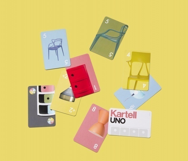 Дизайн и игра в коллаборации Kartell x UNO