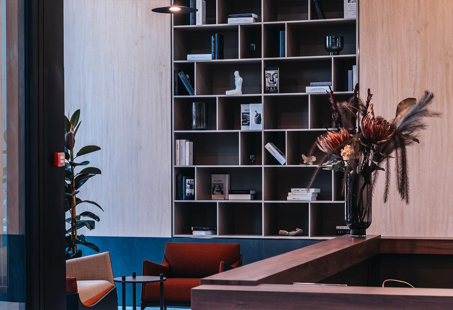 Лобби в ЖК «Метрополия», проект Blank Architects