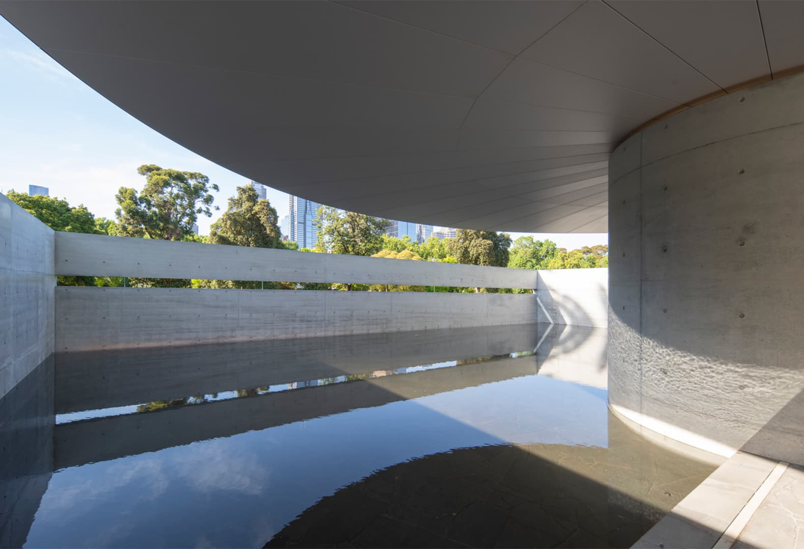 MPavilion по дизайну Тадао Андо