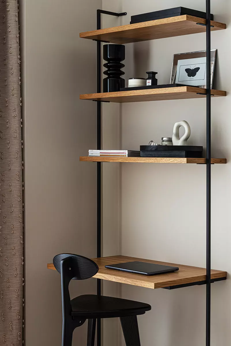 Пастельные тона и мягкие формы в интерьере квартиры для семьи с детьми — проект Анны и Дмитрия Коробко