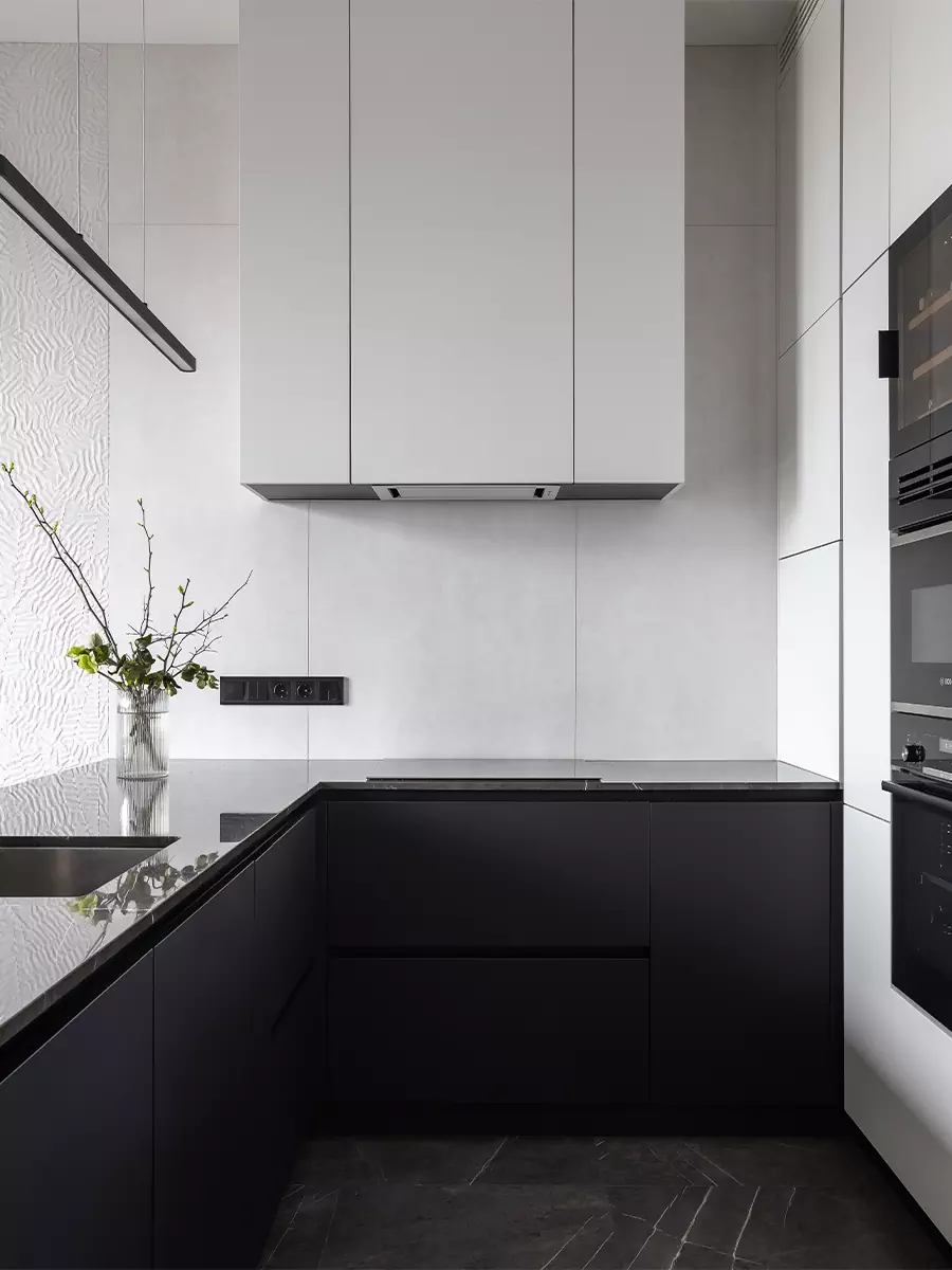 Ритмичные детали и продуманное зонирование в квартире для семьи дизайнера интерьера — проект Светланы Михайловой