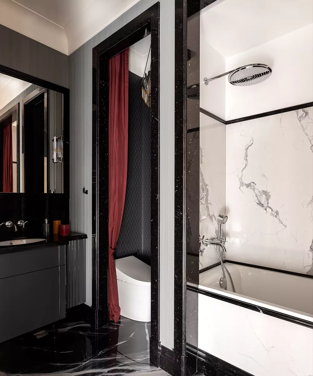 На стыке эпох: эклектичный интерьер квартиры в московском доходном доме — проект Елены Никитиной