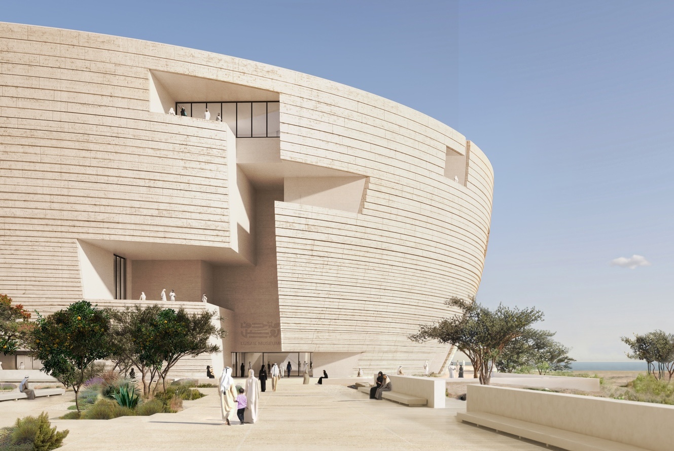 Herzog & de Meuron показали, как будет выглядеть Lusail Museum в Катаре