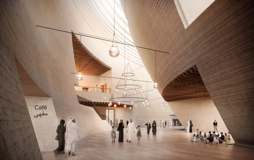 Herzog & de Meuron показали, как будет выглядеть Lusail Museum в Катаре