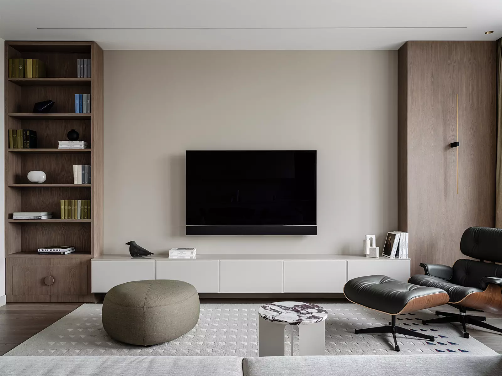 Архитектурный подход к проектированию интерьера квартиры для молодого человека — проект Инги Кордя