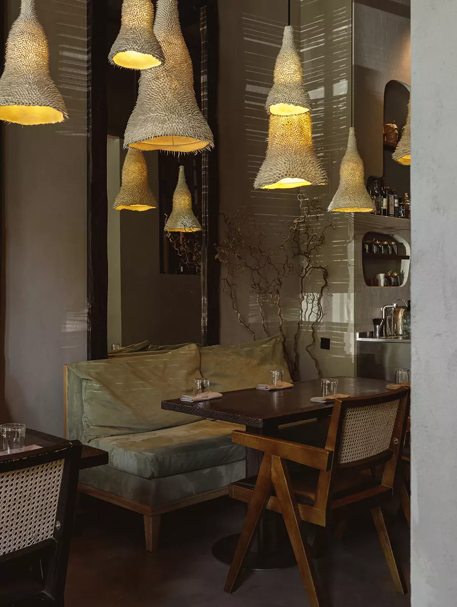 Умиротворяющий интерьер екатеринбургского ресторана Culta — проект студии Апарт 76