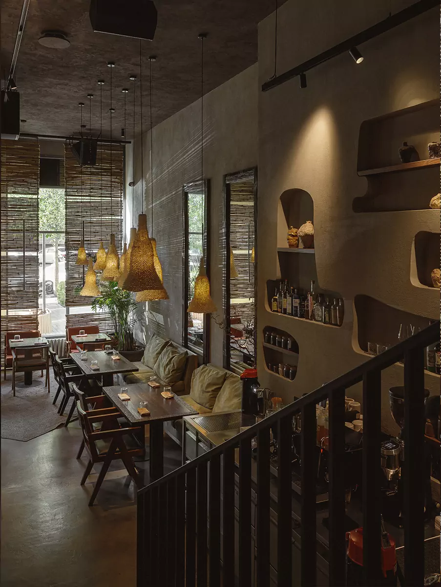 Умиротворяющий интерьер екатеринбургского ресторана Culta — проект студии Апарт 76