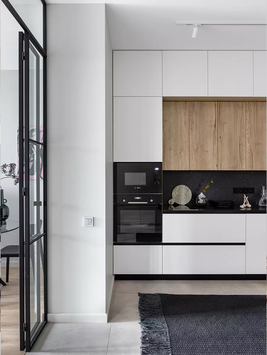 Воздушный и полный света интерьер квартиры с цветовыми акцентами — проект Анастасии Гончаровой