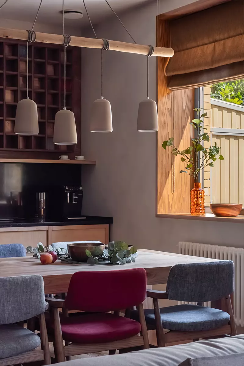 Творческий и экспрессивный интерьер дома с азиатскими мотивами — проект Константина Колесова