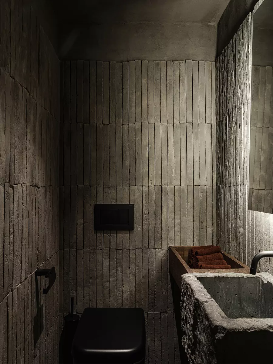 Тактильные материалы в интерьере коктейльного бара с перуанскими корнями — проект бюро Static Aesthetic Architects