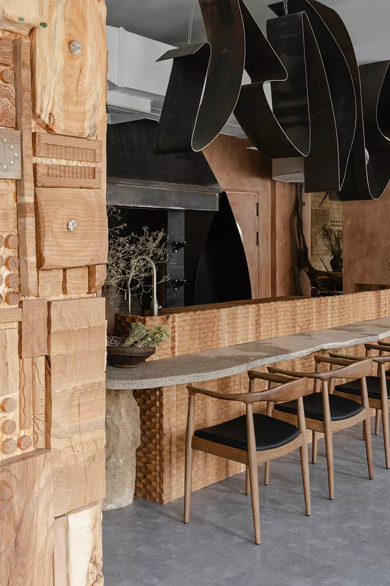 Аутентичный интерьер ресторана и художественной мастерской в сердце Дагестана — проект Дарьи Дурневой