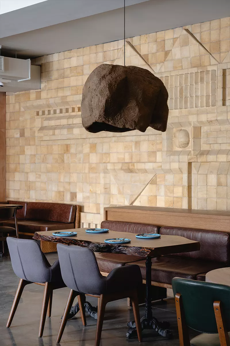 Аутентичный интерьер ресторана и художественной мастерской в сердце Дагестана — проект Дарьи Дурневой