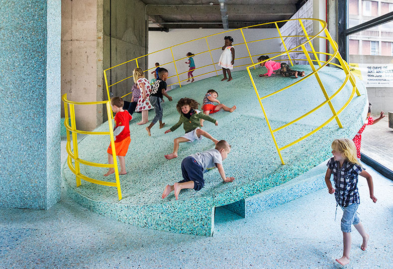 Проект The Brutalist Playground в музее Vitra, 2017