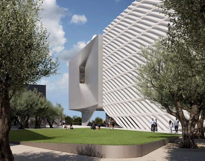 Бюро Diller Scofidio + Renfro расширит свое здание музея The Broad