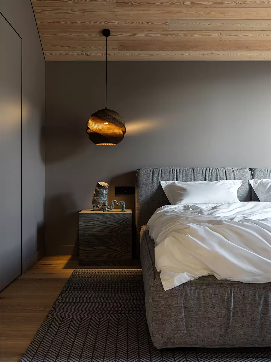 Второй свет и природные материалы в интерьере дома на Балтийском побережье — проект Марины Безух