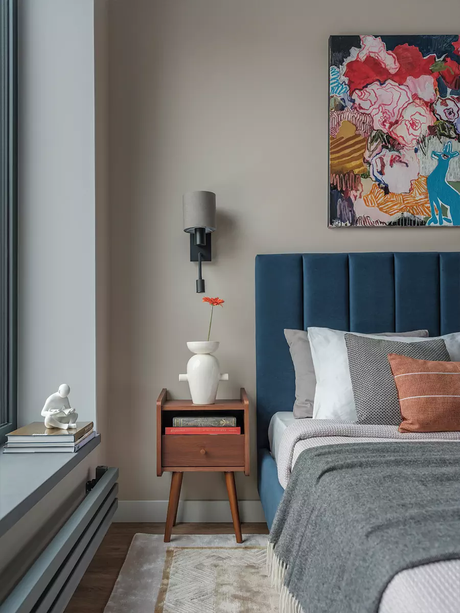 Кухня как сердце дома: акцентный гарнитур в интерьере небольшой квартиры — проект Али Башиловой