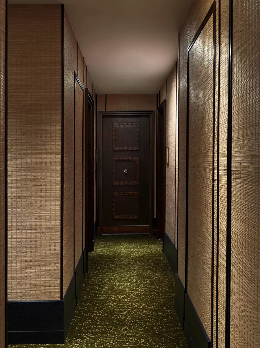 Растительные принты, теплая древесина и оммажи Азии в интерьере парижского отеля — проект Лауры Гонсалес