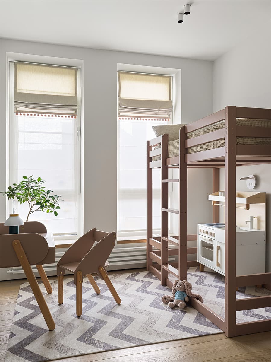 Гармоничный интерьер московской квартиры для семьи дизайнеров — проект студии ANGA PROJECT