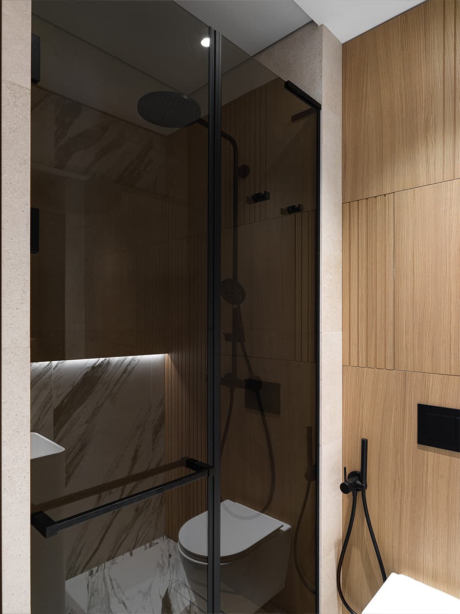 Гармоничный интерьер московской квартиры для семьи дизайнеров — проект студии ANGA PROJECT